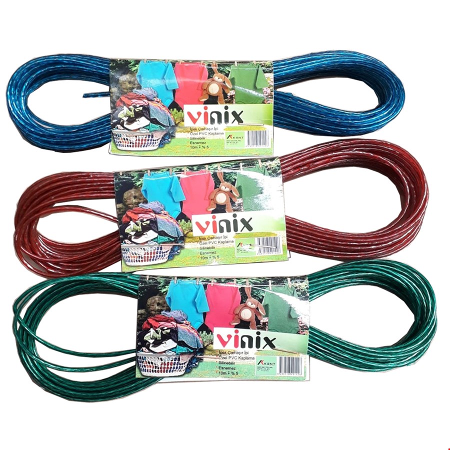 ÇAMAŞIR İPİ 10 MT İZOLELİ