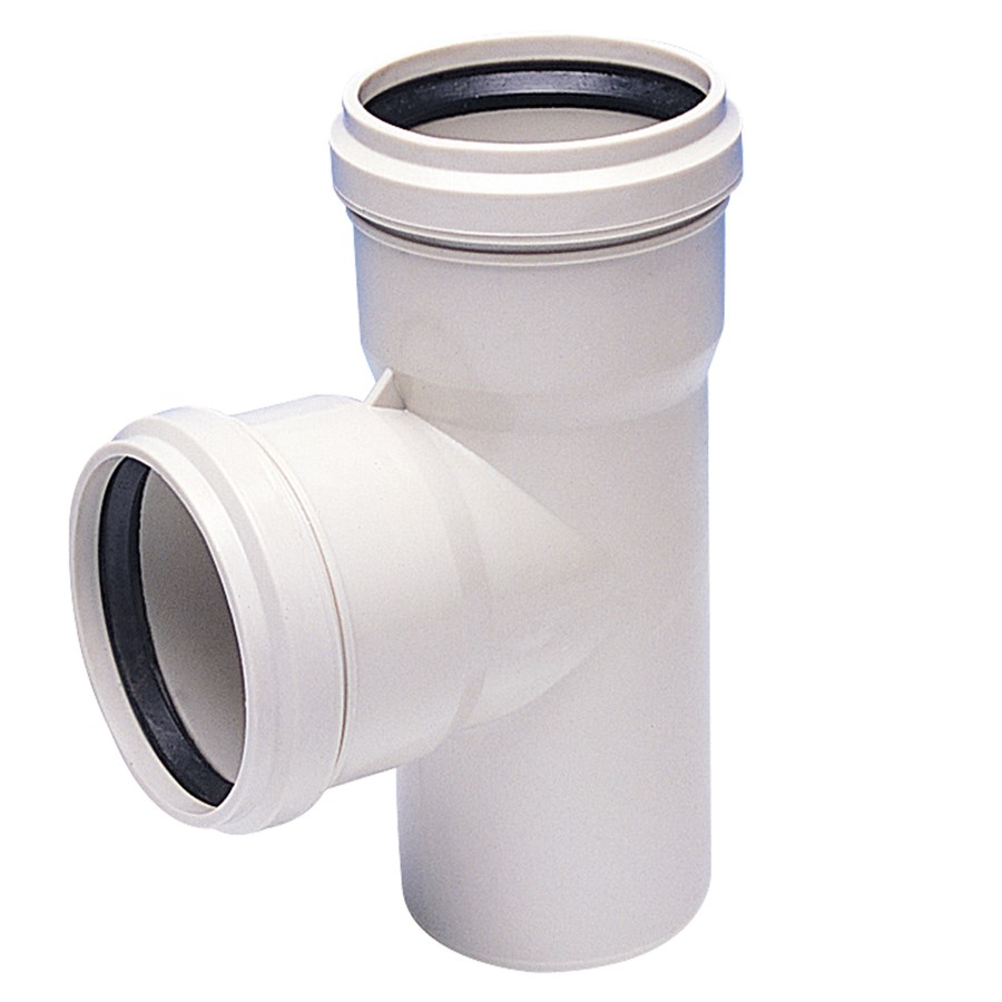 KALDE PVC-U TEK ÇATAL 75*75*87 SBR-OLOL87