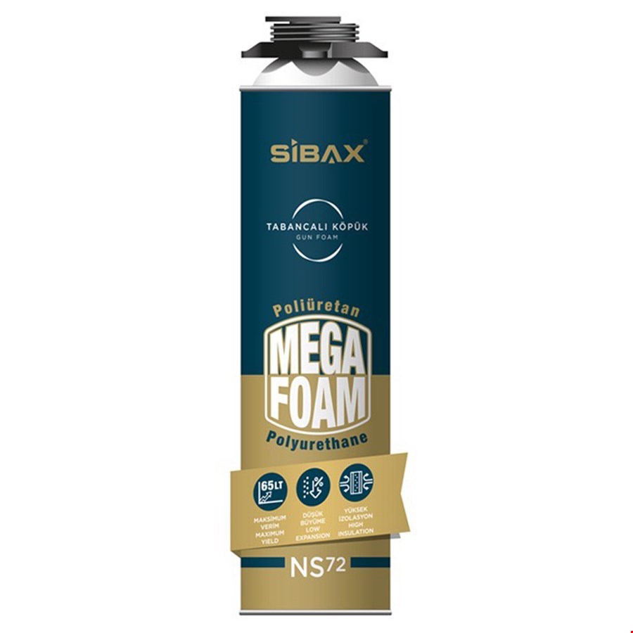 MEGA TABANCALI KÖPÜK SİBAX 1000 GR NS72