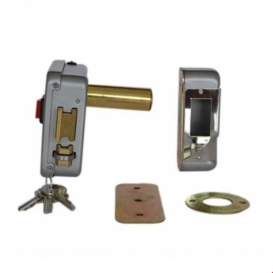 VOLKAN ELEKT.KAPI OTOMATI SİYAH UZUN(TURSAN)70 MM