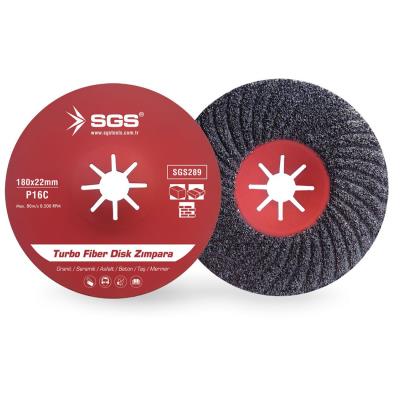 CMC TURBO FİBER DİSK ZIMPARA 180*22 CMC051