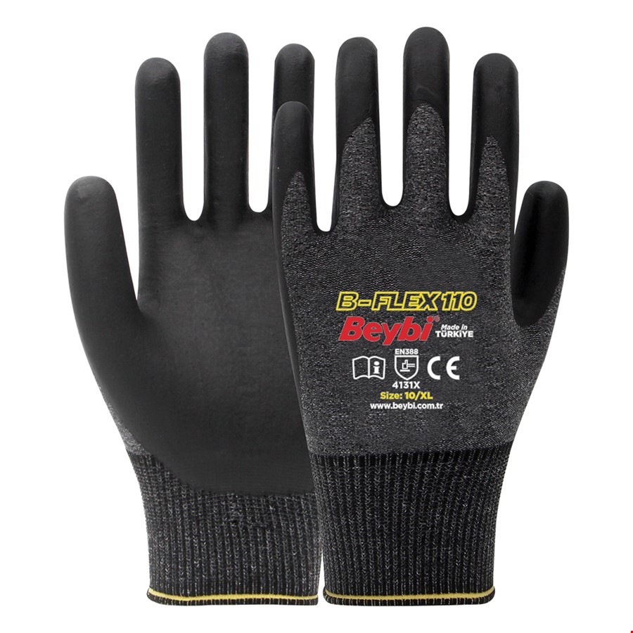 ELDİVEN BEYBİ NİTRİL KAPLI B-FLEX 120 8 NO