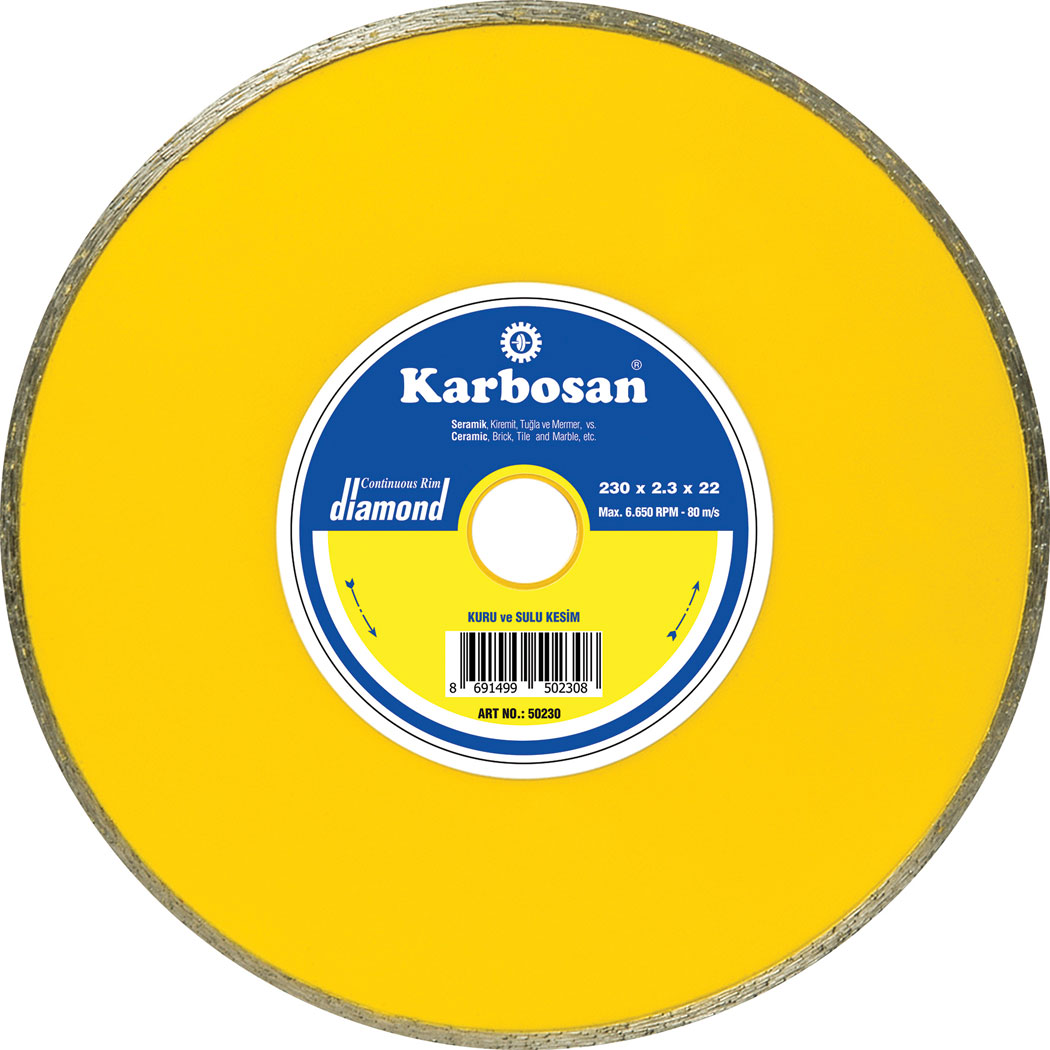 KARBOSAN FAYANS ELMAS KESİCİ 115.1,8.22 950210