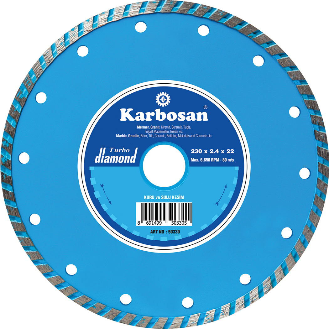 KARBOSAN TURBO BETON GRANİT 115.2.0.22 950310